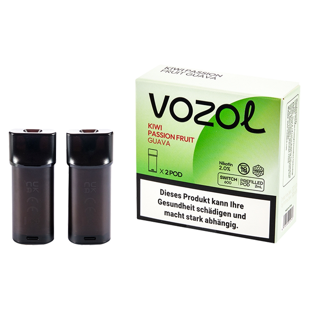 VOZOL Switch Pod Kiwi Passion Guava 2mg