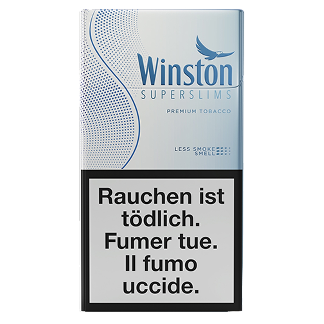 Winston Super Slims Silver Box