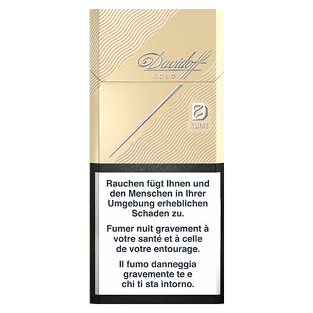 Davidoff Gold Slims Box