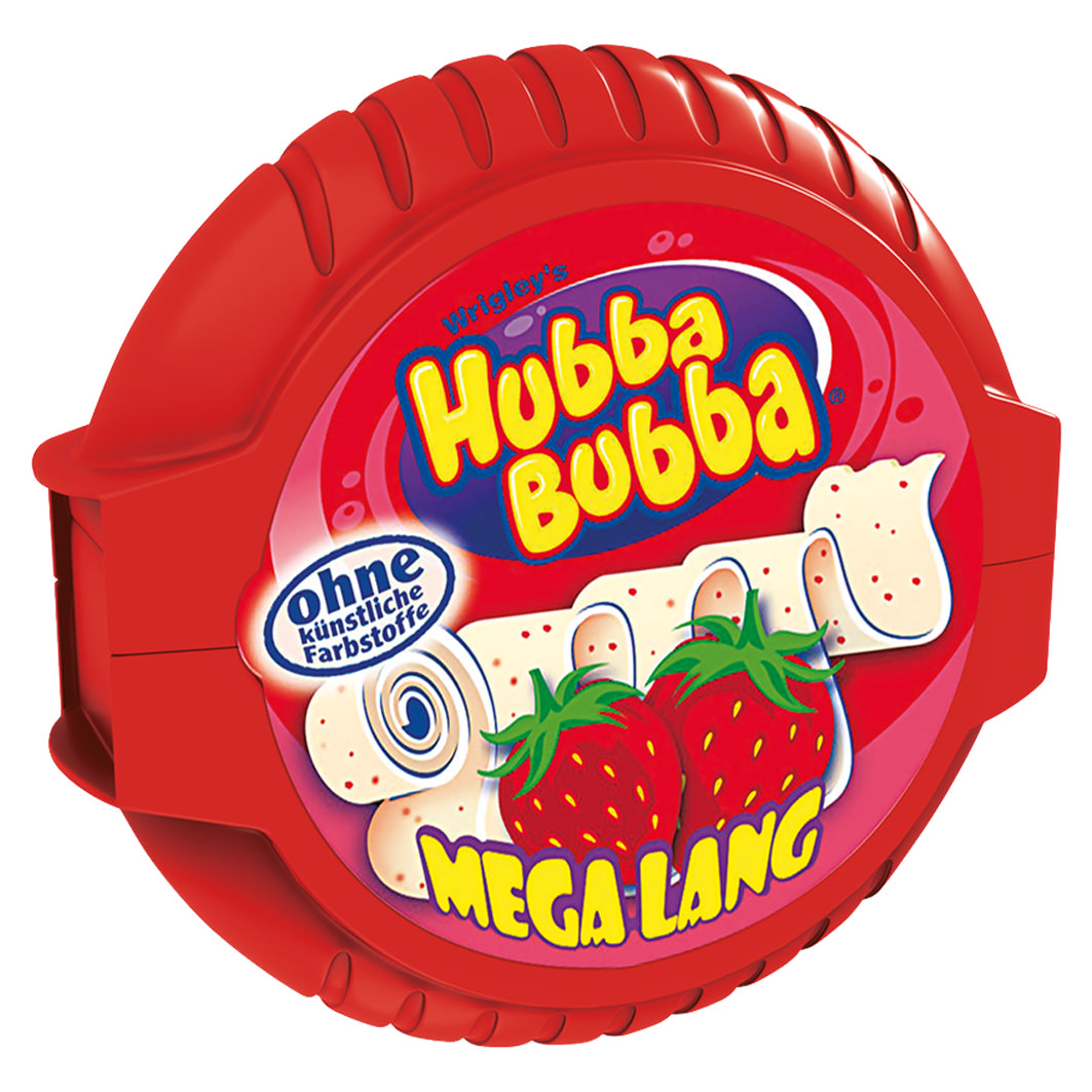 Hubba Bubba Tape Strawberry 56g / 1.8m