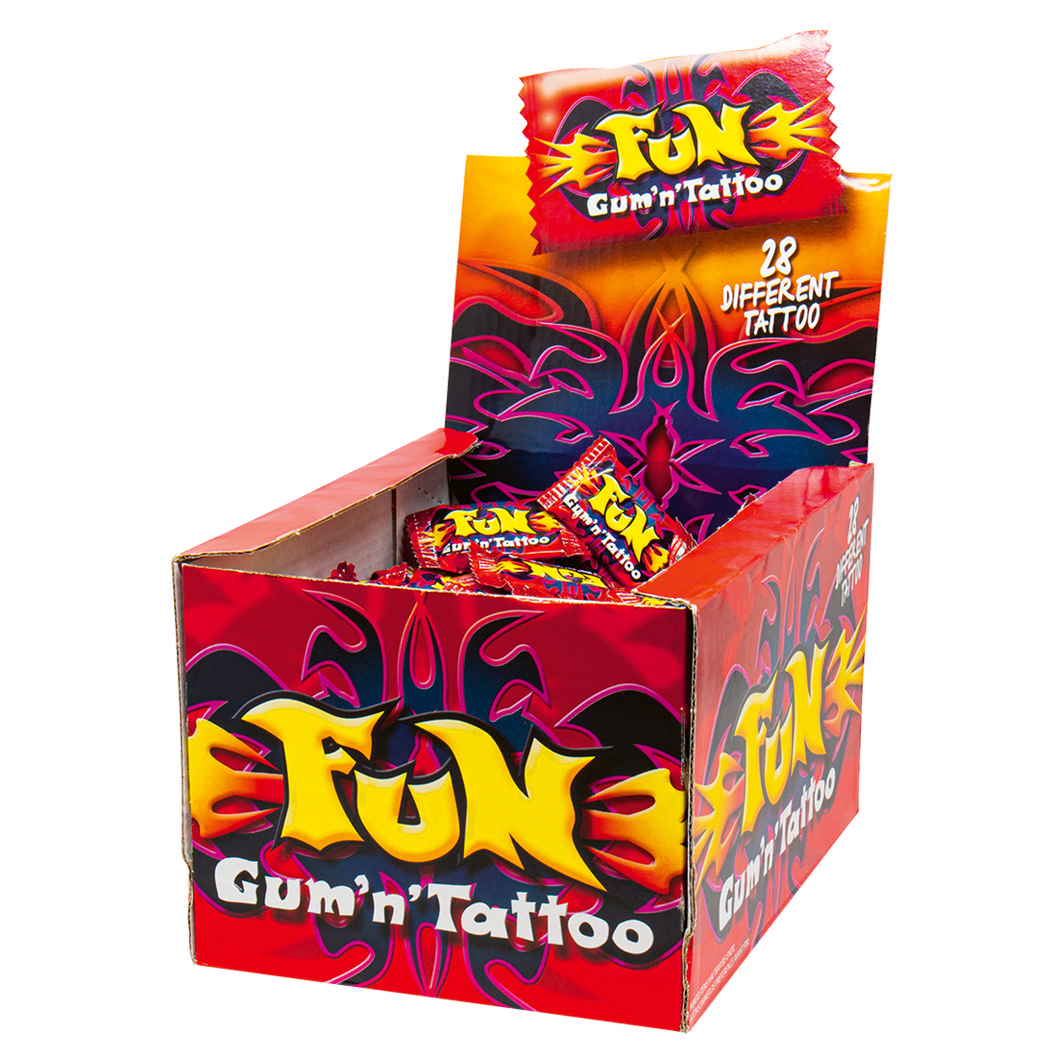Fun Gum'n'Tattoo 4.5g