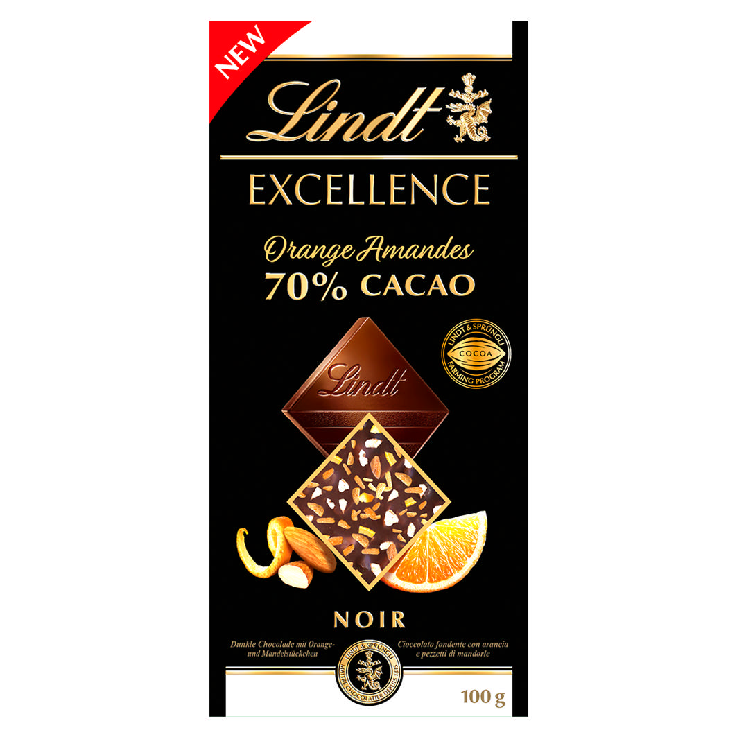 Lindt Excellence Passion Orange 100g
