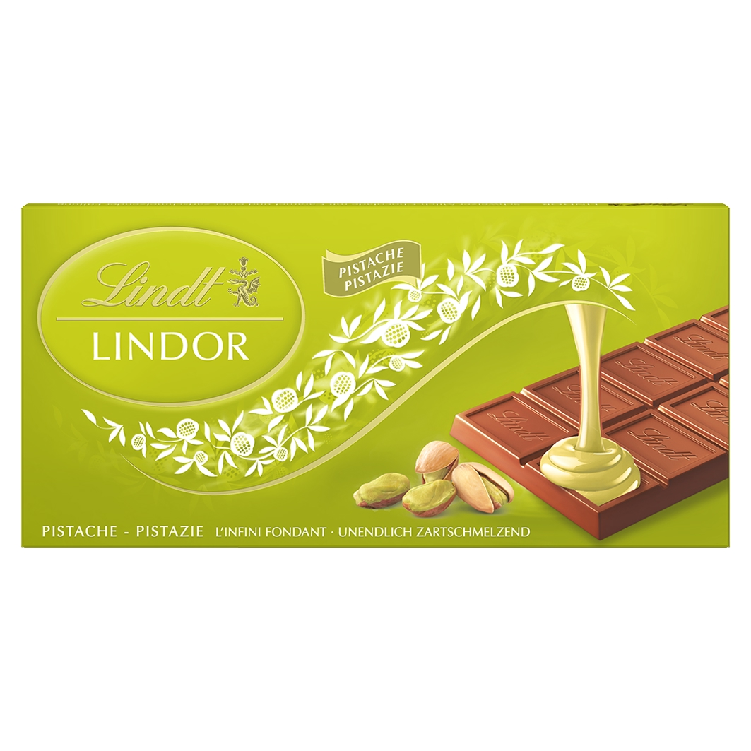 Lindt Lindor Tafel Pistazie 100g