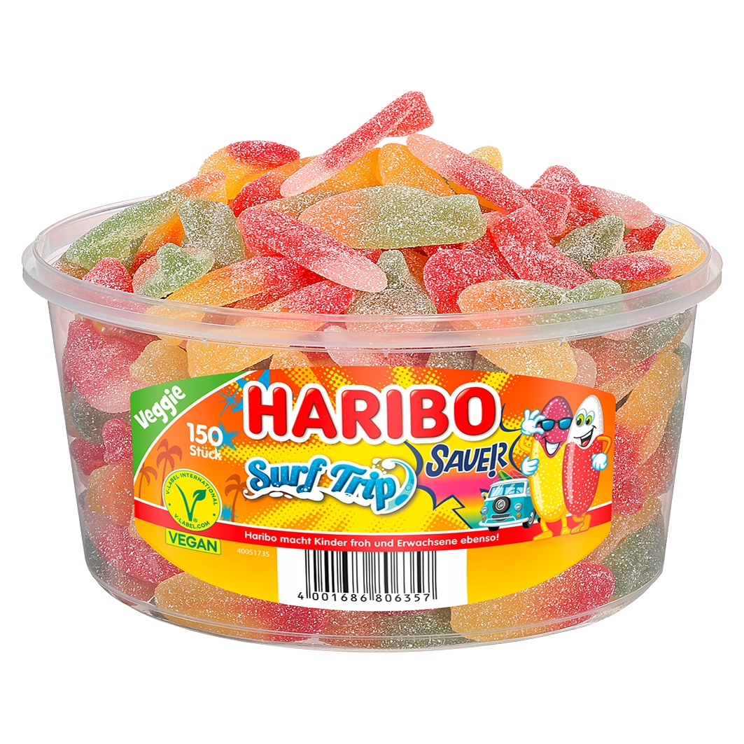 Haribo Surf Trip sauer vegi 1.2kg