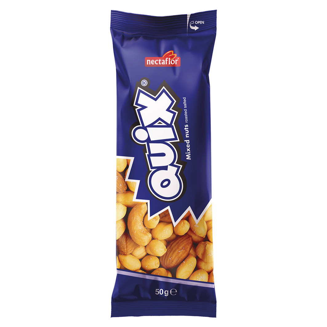 Nectaflor Quix Mixed Nuts gesalzen 50g