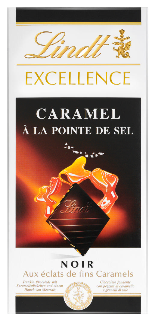 Lindt Excellence Dunkel Caramel P.Sel 100g