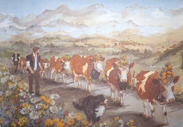 Tischset Désalpe