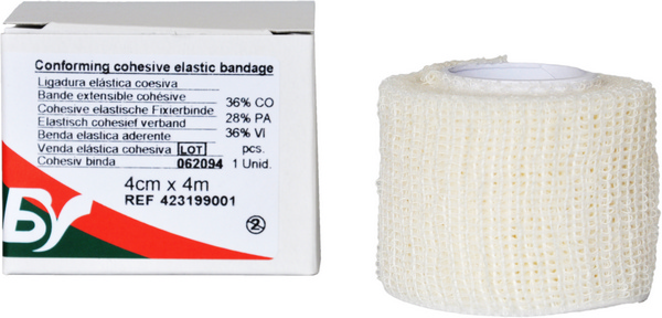 Cohesive elastische Fixierbinde