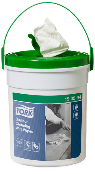 Tork feuchte Oberflächenreinigungstücher – W15 System