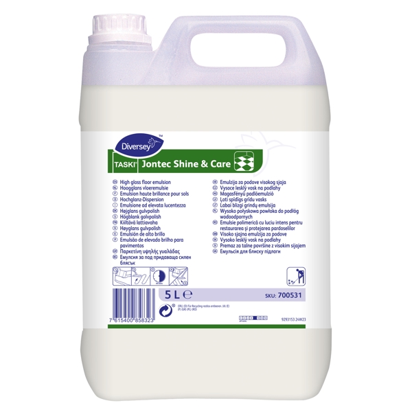 TASKI Jontec Shine & care hochglänzende Bodenemulsion