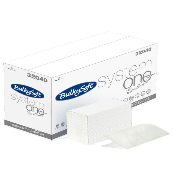Bulkysoft System One Spenderservietten
