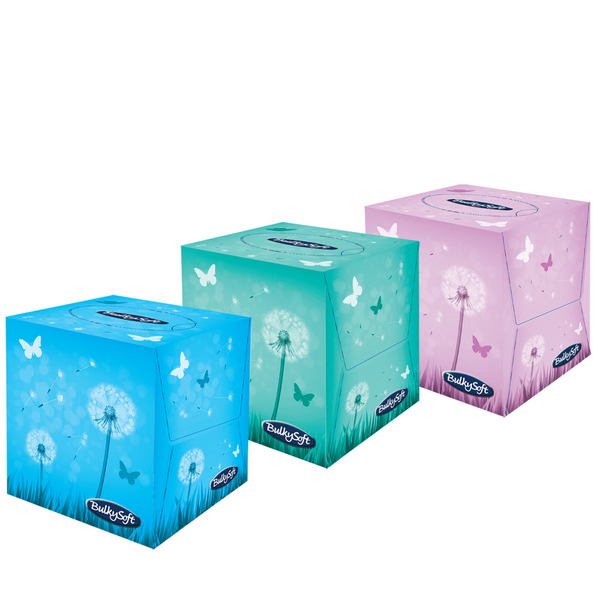 Bulkysoft Kosmetiktuch Würfelbox