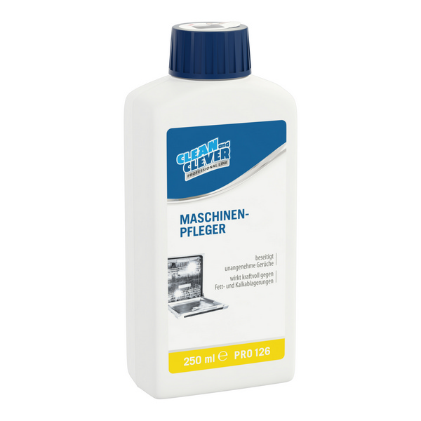 CLEAN and CLEVER Maschinenpfleger PRO 126 farblos, flüssig, pH: 2,1, 250 ml, gebrauchsfertig - Webstar - Hygiene- und Verbrauchsartikel - Medizin- und Pflegeprodukte - Kiosk- und Shopartikel - Fun Food Service - Schweiz - Articles d’hygiène et consommables - Produits médicaux et de soins - Produits de kiosque et de magasin - Fun Food Service - Suisse