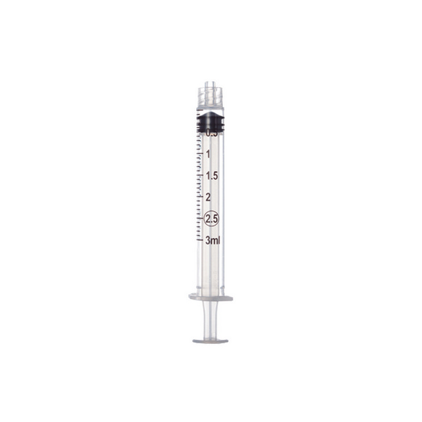 SOL-M 3-teilige Spritze ohne Nadel Luer-Lock