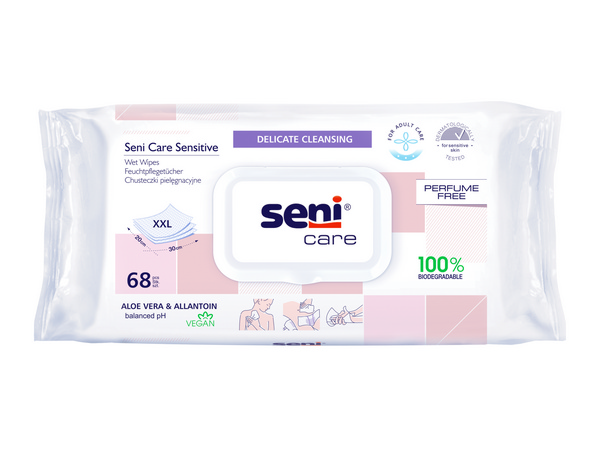 Seni Care Feuchtpflegetücher  Sensitive