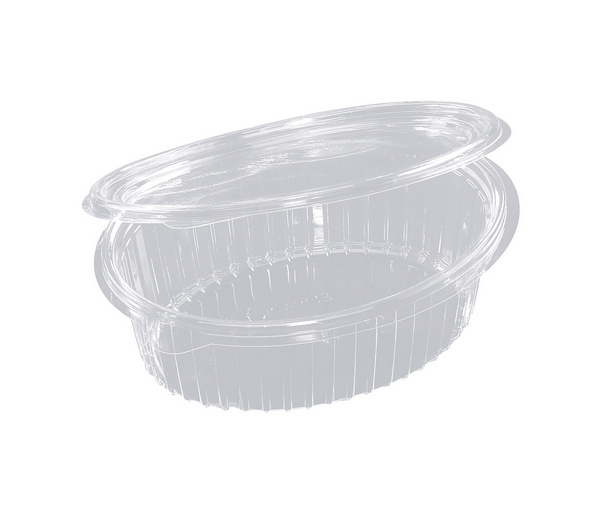 Schale m. Scharnier- deckel oval 750ml