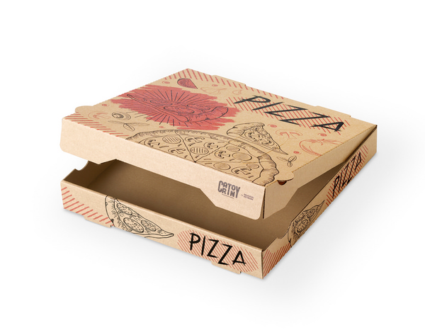 Pizzakarton KRAFT